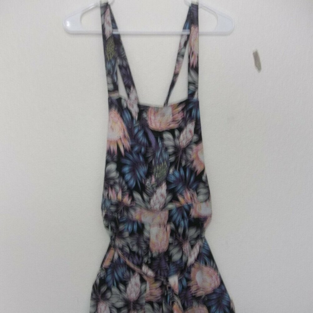 Womens H & M Divided Sleeveless Floral Romper Size 14